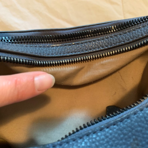 Nanette Lepore Charlie Blue Zippered Handbag - Picture 13 of 16